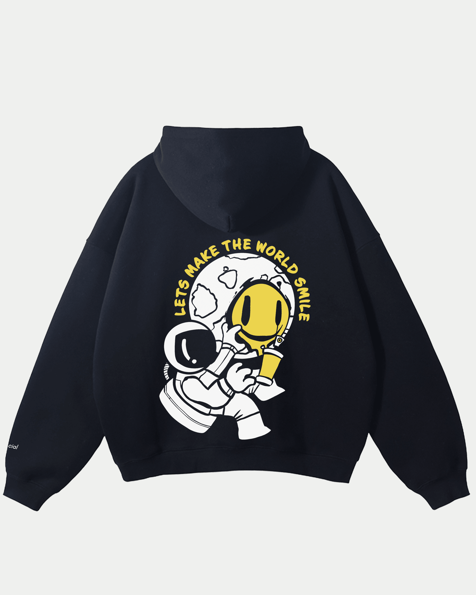 Spaceman vacuuming stars hoodie sales