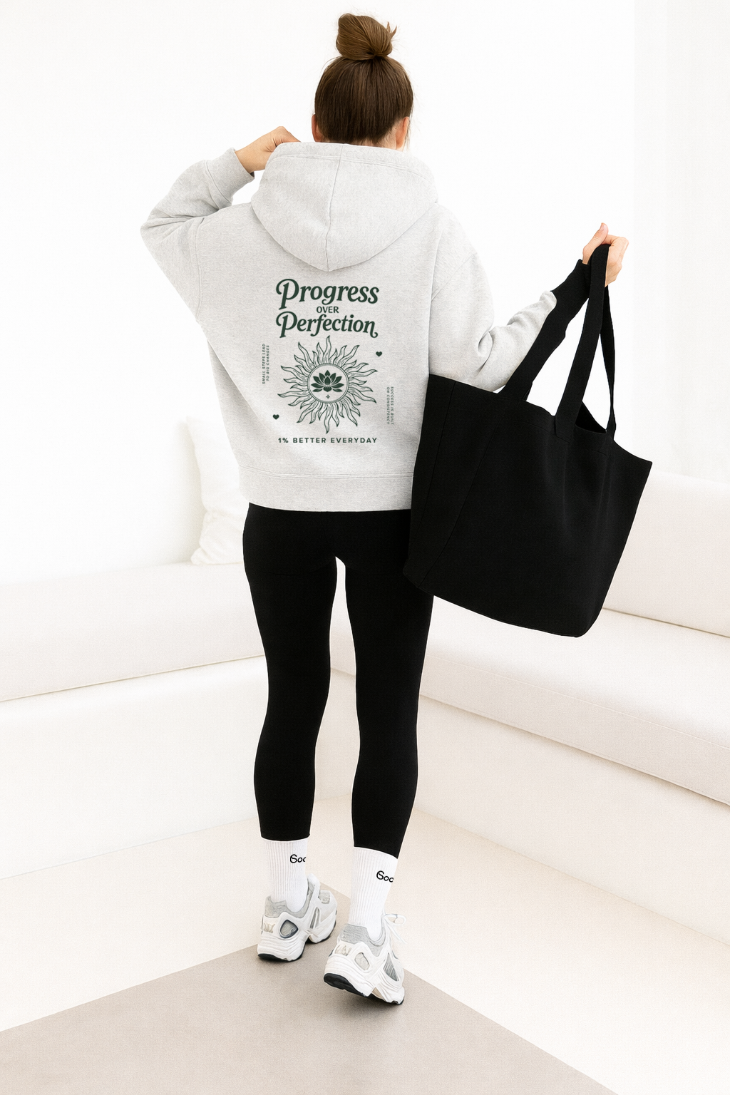 PROGRESS OVER PERFECTION Hoodie